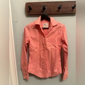 American Eagle Outfitters Pink Button Down Shirt